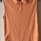 Lauren Ralph Lauren Womens Sleeveless Vest Ribbed Knit Melon Orange Sweater Sz L Lauren Ralph Lauren Womens Sleeveless Vest Ribbed Knit Melon Orange Sweater Sz L