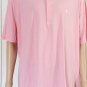 Polo Golf Ralph Lauren Menâs Pink Short Sleeves Stretch Lisle Polo Shirt Sz XXL