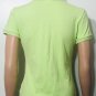Lacoste womens Short Sleeve Green Polo Shirt Sz 40