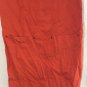 J. Crew Bottom Pockets Orange Sleeveless Dress Women's Size 6