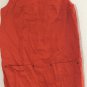 J. Crew Bottom Pockets Orange Sleeveless Dress Women's Size 6