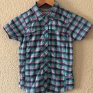 Columbia Omni-Shade Sun Protection Girls Short Sleeve Button-Up Top Size 10/12