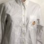 Ralph Lauren Womens Button Up Blouse Top size 6 White Crown RLL Logo