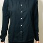 Ralph Lauren Polo Jeans Co Womens Long Sleeve Black Dress Shirt Size M