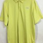 The North Face Men's Flashdry Poly Snap Button Polo Shirt Yellow Size XL