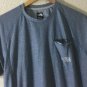 The North Face Men's Pocket Flash Dry Crew-Neck Athletic Blue T-Shirt Sz S/P