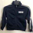 Nike Boys Blue Zip-Up Track Jacket Athletic Wear size 4T Toddler