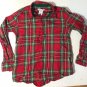 Boys Tommy Bahama Button Down Collared Longsleeve Shirt Plaid Sz M 10-12