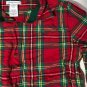 Boys Tommy Bahama Button Down Collared Longsleeve Shirt Plaid Sz M 10-12