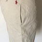 Ralph Lauren Sport Womens Khaki Beige Pony Shorts Size 4 Red Pony