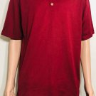 Nike Golf Fit Dry Mens Short Sleeve Burgundy Black Accent Polo Shirt Sz L