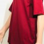 Nike Golf Fit Dry Mens Short Sleeve Burgundy Black Accent Polo Shirt Sz L