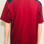 Nike Golf Fit Dry Mens Short Sleeve Burgundy Black Accent Polo Shirt Sz L