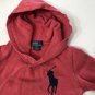 Polo Ralph Lauren Boy&acirc;��s Toddler Pullover Big Pony Hoodie Sweater Coral Size 2T