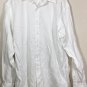 Ralph Lauren Men's Yarmouth Button down L/S Solid Shirt White Size 16-35