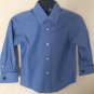 Brooks Brothers Fleece Toddler Boys Long Sleeves Shirt Blue Sz 4 NWOT