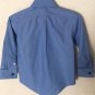 Brooks Brothers Fleece Toddler Boys Long Sleeves Shirt Blue Sz 4 NWOT