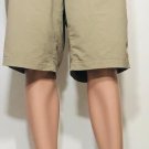 Under Armour Mens Golf Shorts Tan Chino Flat Front Sz 38