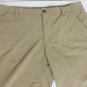 Under Armour Mens Golf Shorts Tan Chino Flat Front Sz 38