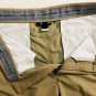 Under Armour Mens Golf Shorts Tan Chino Flat Front Sz 38