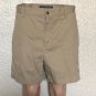 Ralph Lauren Sport Womens Khaki Shorts 100% Cotton Size 10 Beige