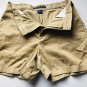 Ralph Lauren Sport Womens Khaki Shorts 100% Cotton Size 10 Beige