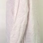 Tommy Bahama Womens Blouse Tunic Top White Striped Shirt Linen Blend Sz L