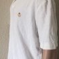 Lauren Ralph Lauren Mens Polo Shirt Short Sleeve Size L White Crown Logo