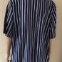 Polo Golf Ralph Lauren Short Sleeve Shirt Mens Navy Blue Striped Size 2XL