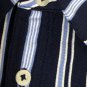 Polo Golf Ralph Lauren Short Sleeve Shirt Mens Navy Blue Striped Size 2XL