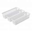 Utility Drawer Baskets Set of 3 for Storage Narrow Utility Drawer Baskets Set of 3 for Storage Narrow