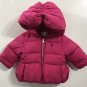 Polo Ralph Lauren Baby Girls 6M Down Puffer Jacket Coat - Pink