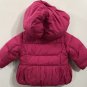 Polo Ralph Lauren Baby Girls 6M Down Puffer Jacket Coat - Pink