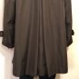 Calvin Klein Womens Long Sleeve Rain Jacket Trench Coat Brown Sz L