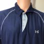 Under Armour Menâs Golf Short Sleeve Athletic Polo Polyester Shirt Sz L