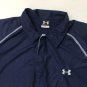 Under Armour Menâs Golf Short Sleeve Athletic Polo Polyester Shirt Sz L