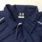 Under Armour Menâs Golf Short Sleeve Athletic Polo Polyester Shirt Sz L