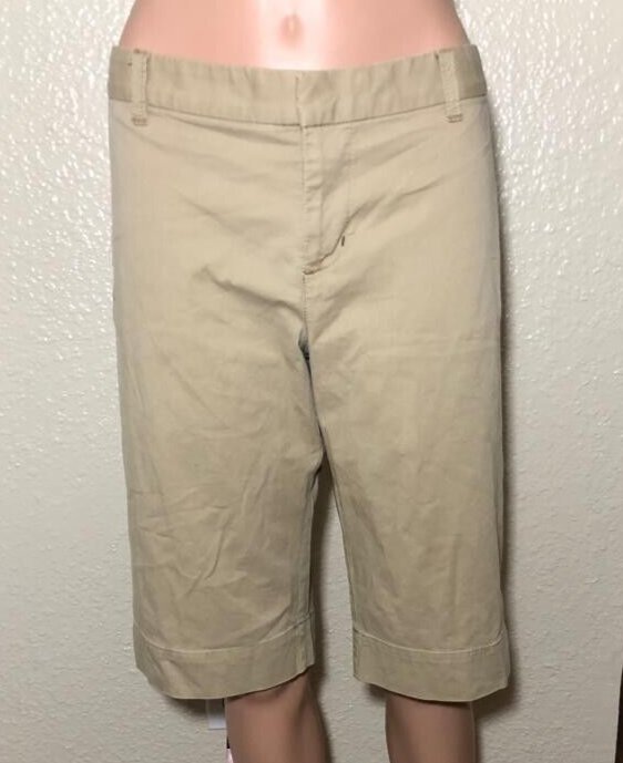 Ralph Lauren Polo Jeans Co Womens 100% Cotton Chino Shorts Size 10