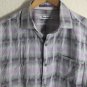 Tommy Bahama Men's Size M Cotton Blend Long Sleeve Button Down Pink Plaid Shirt