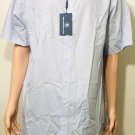 Hart Schaffner Marx Mens Big & Tall 2XT Geometry S/S Button Down Shirt