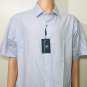 Hart Schaffner Marx Mens Big & Tall 2XT Geometry S/S Button Down Shirt