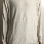 Tommy Bahama Mens 100% Cotton Crew Neck Sweatshirt Sweater Cream Sz L