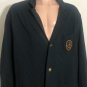Polo Ralph Lauren Mens 3 Button w/Beaded Crest & Gold Buttons Blue Jacket Sz 2XL