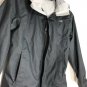 The North Face Girls' Dry Vent Windbreaker Black Hooded Jacket Sz M 10-12