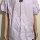 Cremieux 38 Men's Button Down Short Sleeve Oxford Classic Shirt Sz XL