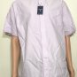 Cremieux 38 Men's Button Down Short Sleeve Oxford Classic Shirt Sz XL
