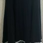 Lauren Ralph Lauren Fit and Flare Short Sleeve Black w/ 2 Bottom Stripes Sz M