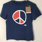 The North Face Color Block Graphic Logo T-Shirt Youth Girls' Sz S/P(7-8), M10-12