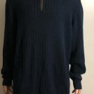 Brooks Brothers Sweater Men's Size XL Navy Blue Ribbed Knit 1/4 Zip Pima Cotton Brooks Brothers Sweater Men's Size XL Navy Blue Ribbed Knit 1/4 Zip Pima Cotton