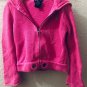 Ralph Lauren Girls Pink Zip Up Cardigan Hooded Sweater Kids Sz 5